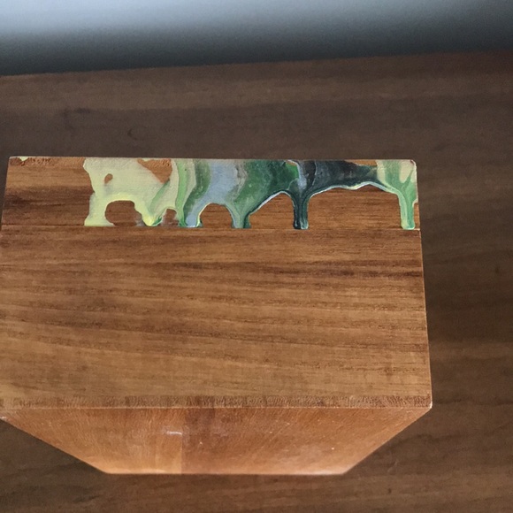 Wooden handcrafted fluid flow box - Picture 9 of 13